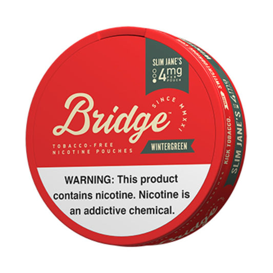 Bridge Wintergreen - 4mg Nicotine Pouches - NicPouchesDirect.com